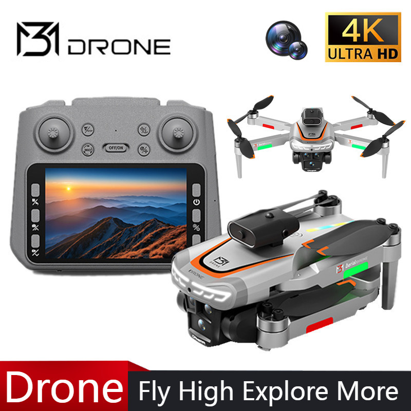 Drone Camera Hd - M3 Professional Drone 4K HDถ่ายภาพทางอากาศหน้าจอ 4.3
