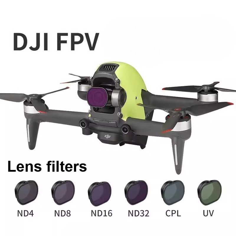 Drone Camera Filter - ฟิลเตอร์ป้องกันรังสียูวี/ND Neutral Density/CPL Polarizing Filter สำหรับเลนส์กล้อง