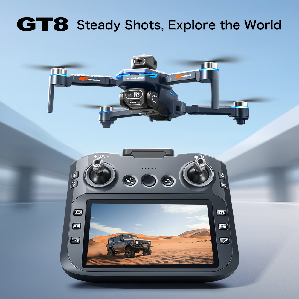 GT8 Max โดรนพับได้ 8K HD กล้อง - Drone Camera Professional บทวิจารณ์และราคา