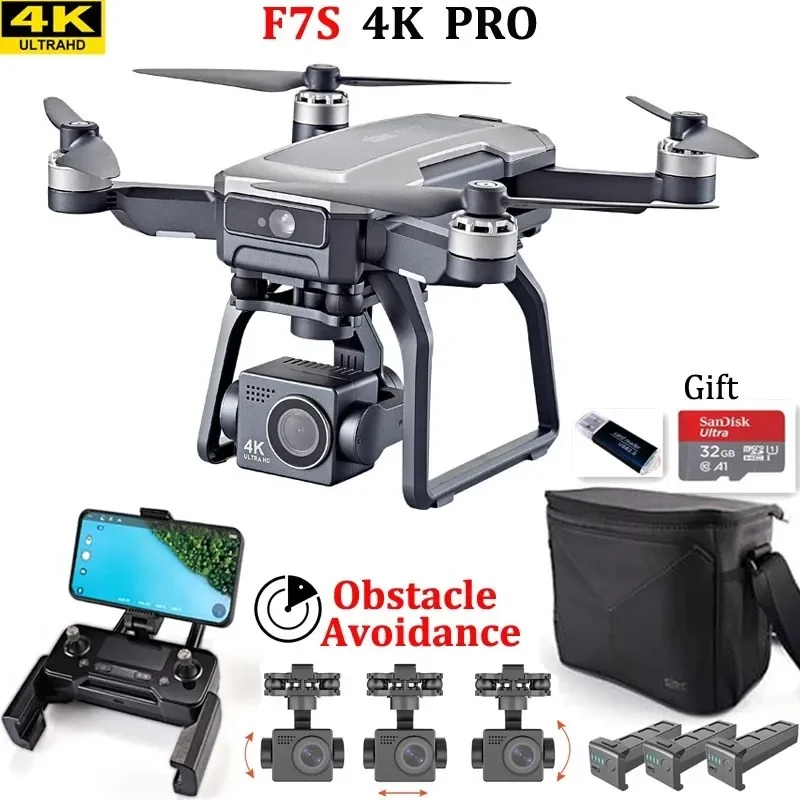 SJRC F7s 4K PRO Drone 4K Obsca - Drone Camera With Gimbal บทวิจารณ์และราคา